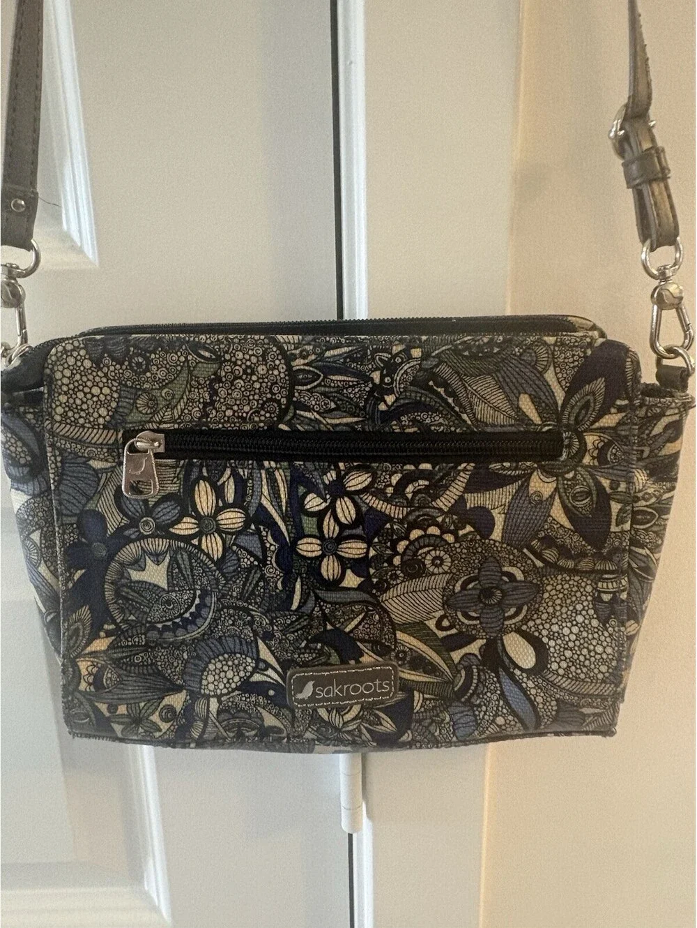 Sakroots Women's Purse, Dusty blue floral - Picture 7 of 9